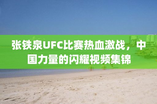 張鐵泉UFC比賽熱血激戰(zhàn)，中國力量的閃耀視頻集錦