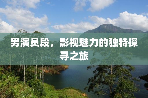 男演員段，影視魅力的獨(dú)特探尋之旅