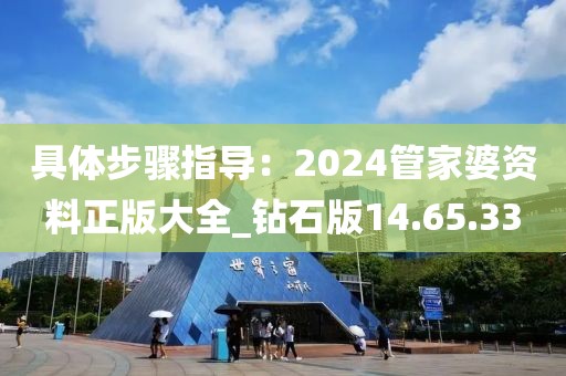 具體步驟指導(dǎo)：2024管家婆資料正版大全_鉆石版14.65.33