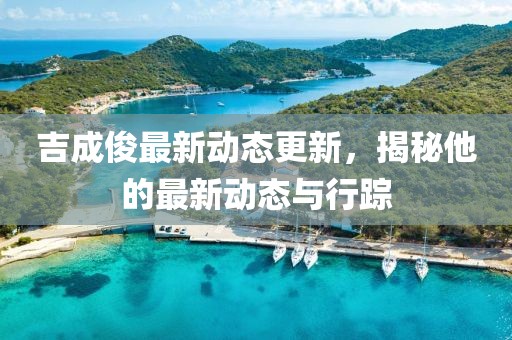 吉成俊最新動態(tài)更新，揭秘他的最新動態(tài)與行蹤