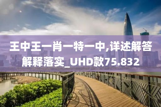 王中王一肖一特一中,詳述解答解釋落實_UHD款75.832