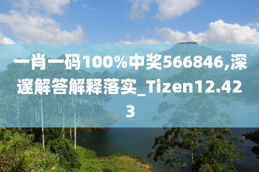 一肖一碼100%中獎566846,深邃解答解釋落實(shí)_Tizen12.423