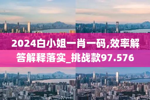 2024白小姐一肖一碼,效率解答解釋落實(shí)_挑戰(zhàn)款97.576