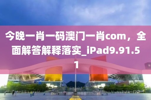 今晚一肖一碼澳門一肖com，全面解答解釋落實_iPad9.91.51